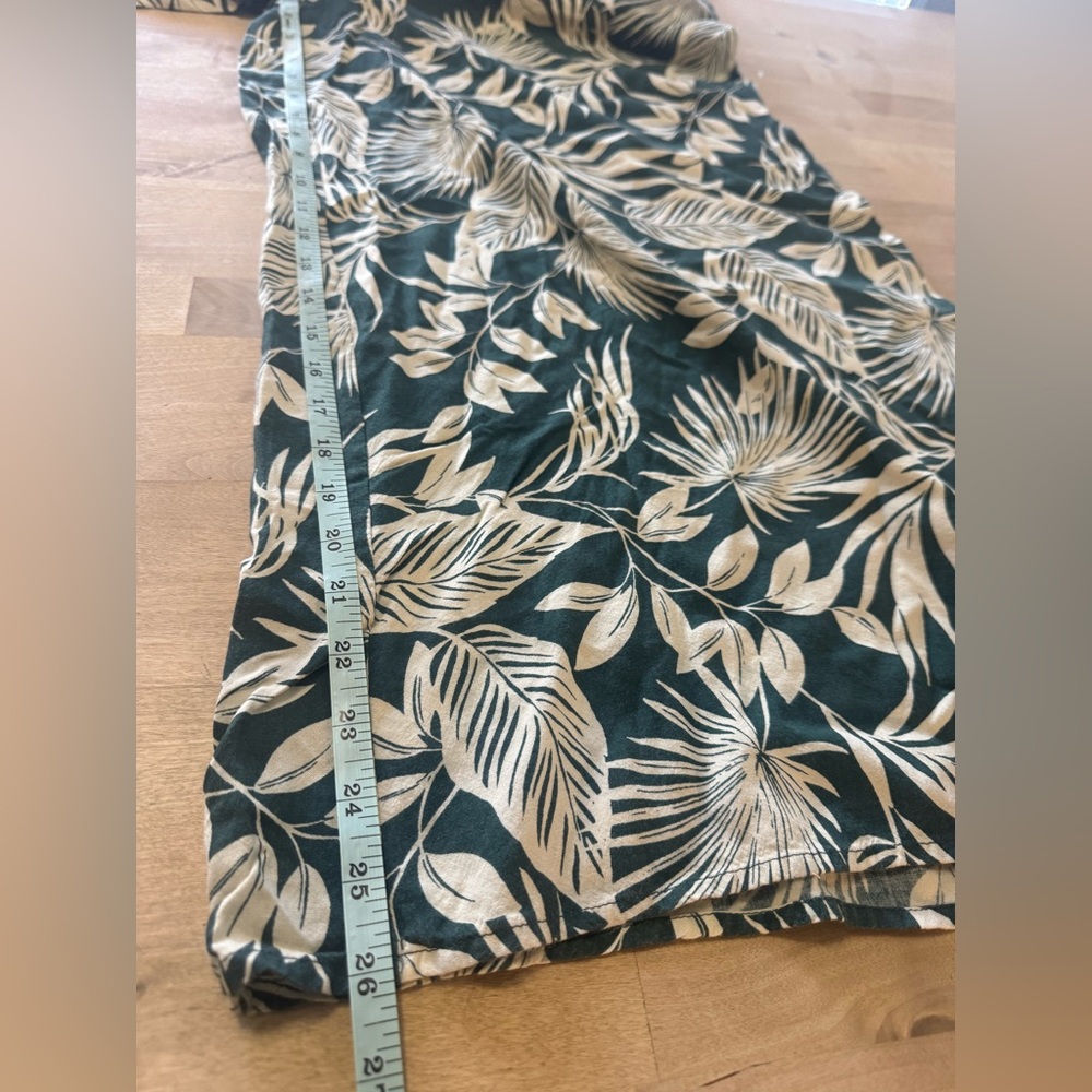 Patrons of Peace leaf print wide leg palazzo pants - Picture 8 of 9